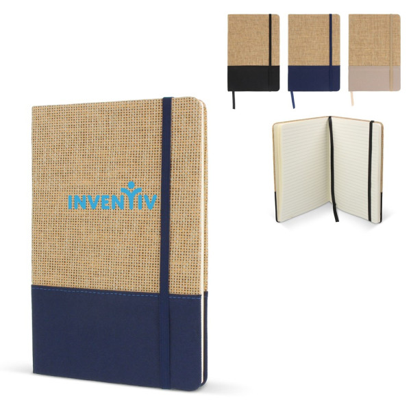 Notitieboek jute R-PET