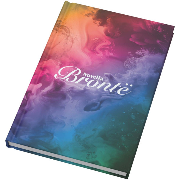 Novella Brontë A5 notitieboek met matte harde cover, 100 vellen